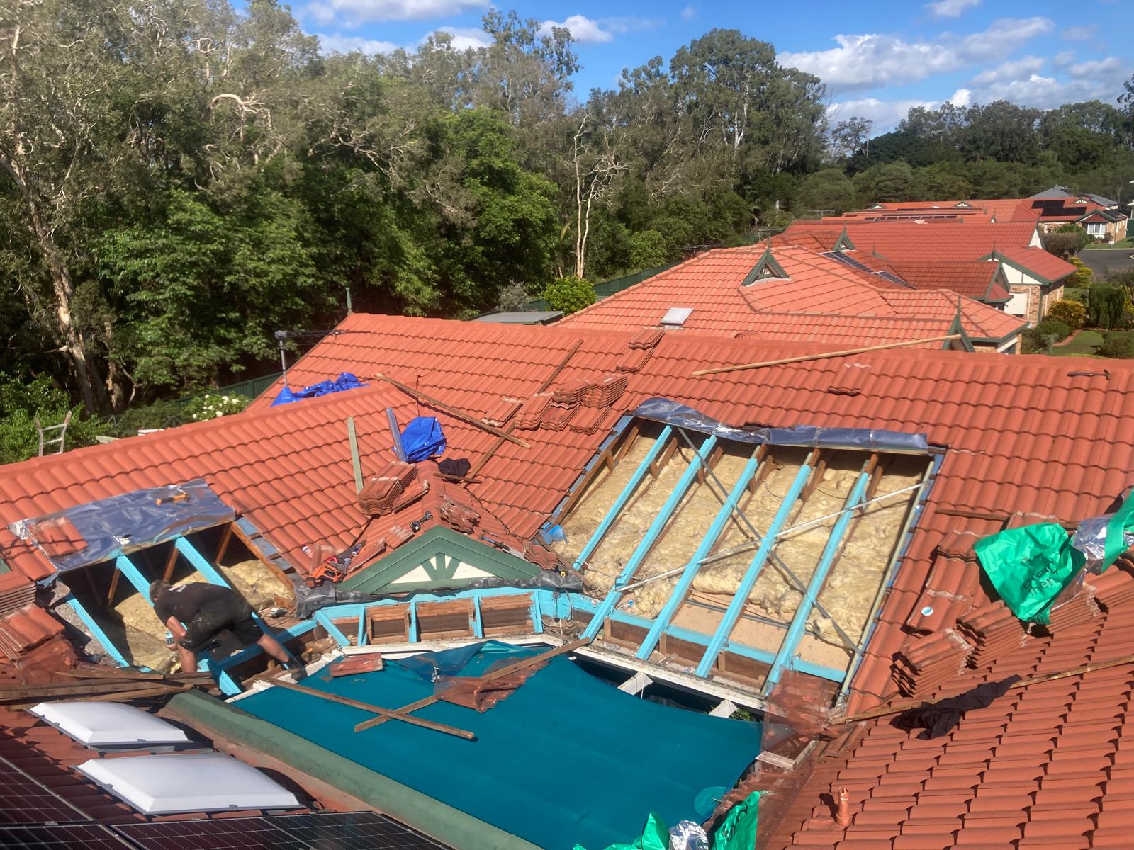 Completed Spartan Roofing project in Brisbane