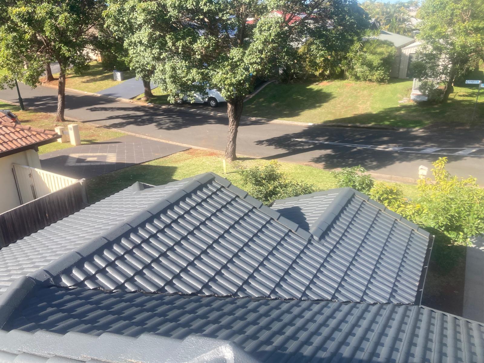 Roof restoration project by Spartan Roofing